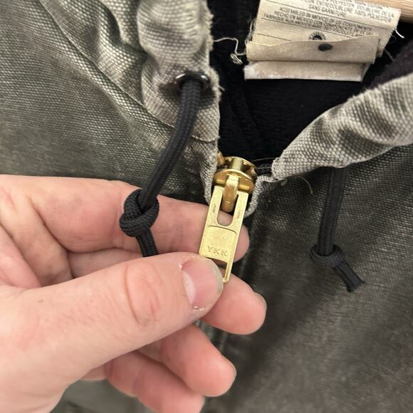 Vintage Carhartt Quilted Active Jacket “Moss Green” J130 MOS - Picture 12 of 13